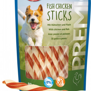 TRIXIE PREMIO POSLASTICE RIBA/PILE 31747 sticks 80g