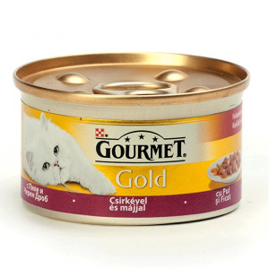 GOURMET Gold PILETINA i JETRA 85gr