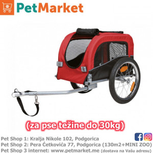 TRIXIE prikolica za biciklo (za pse do 30kg težine)