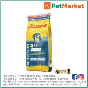 JOSERA SENSI JUNIOR (losos,pačetina) 15kg (Super premium)