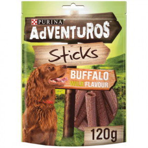 ADVENTUROS Sticks sa ukusom divljeg bizona - poslastice120gr
