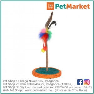 KERBL Grebalica za mačke Palm tree on sisal base 33cm