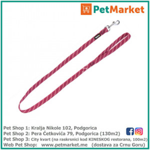 KERBL Povodac za pse Colorado fuchsia 120cm