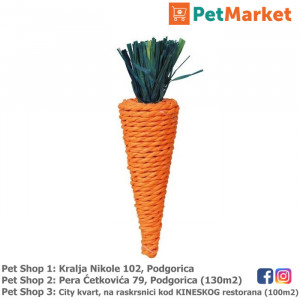 Igračka za glodare Carrot toy