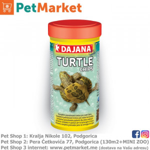 Dajana Pet Turtle Chips 250ml