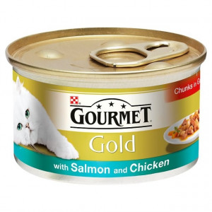 GOURMET Gold Losos i Piletina 85gr