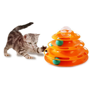 Afp 2162 Toranj za macke 25*25*20cm Modern Cat - Tower of Tracks Cat Toy