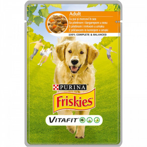 Friskies dog preliv PILETINA/MRKVA 100g