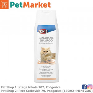 Trixie šampon za dugodlake mačke 250ml