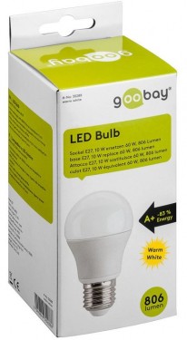 Bec LED E27 (rotund), 806 lm