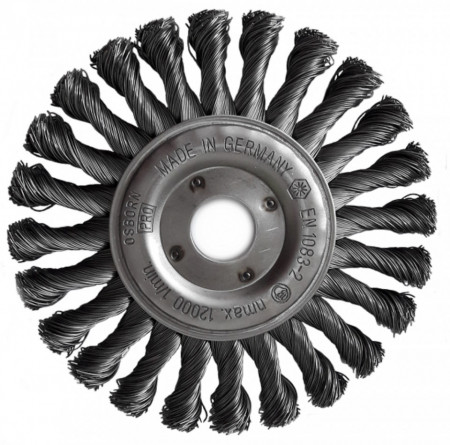 Perie rotativa cu toroane 125mm (6 bucati)