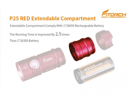 Extensie P25 - red
