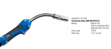 Pistolet sudura ABIMIG W 540 4.0m