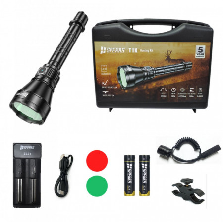 Kit vanatoare cu lanterna Speras T1