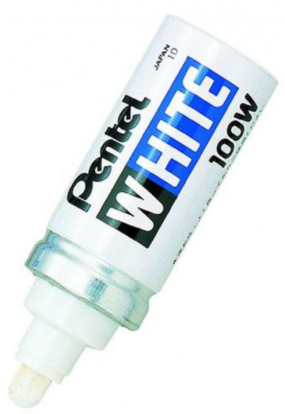 Marker Pentel alb 100W