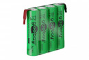 Acumulatori industriali R03 NiMH 800mAh 4*AAA - 4.8V