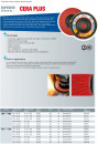 Disc lamelar 125mm, granulatie 60, ceramic