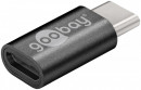 Adaptor micro USB 2.0 (Tip B) > USB-C, Goobay