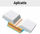 Set 6m suport ceramic plat Keraline TA1 - 6mm, Lincoln Electric