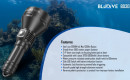 Lanterna led BLUDIVE BD30 pentru scufundare subacvatica - 1300lm