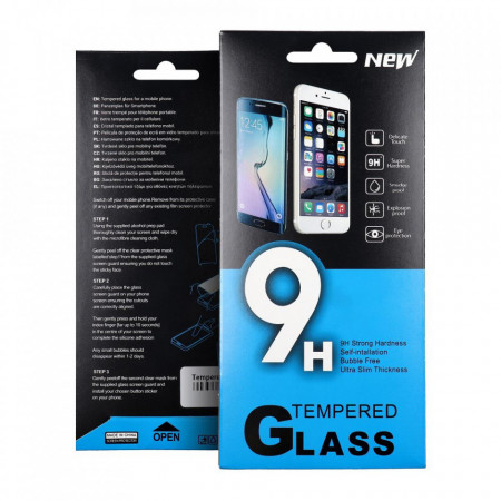 Плосък закален стъклен протектор 9H - Huawei P9 lite прозрачен