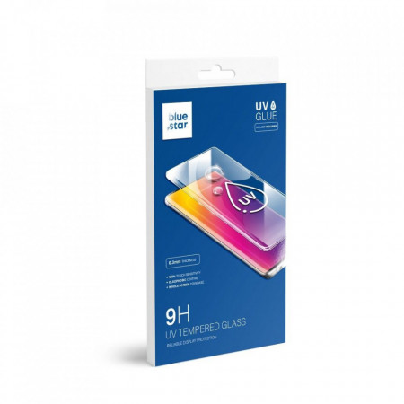 UV закален стъклен протектор 9H BLUE STAR - Samsung Galaxy S9 прозрачен
