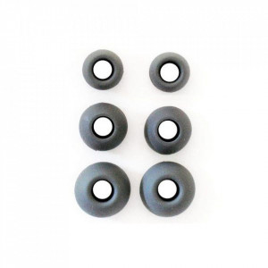 Гумени накрайници за слушалки 3 размера в сет черни