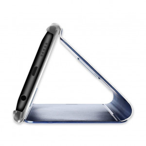Огледален калъф тип книга Clear View - Xiaomi Mi 10 Lite 5G черен