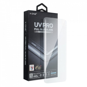 UV Pro закален стъклен протектор X-ONE - Samsung Galaxy S10 Plus (съвместим с гръб) прозрачен