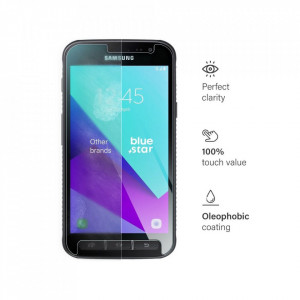 Плосък закален стъклен протектор BLUE STAR - Samsung Galaxy Xcover 4 прозрачен