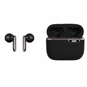 Bluetooth earphones TWS ART AP-TW-B3 with microphone - Type C черен