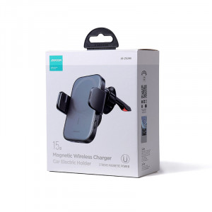 Joyroom Car Holder Qi Wireless Induction Charger 15W (MagSafe Compatible - iPhone) - Air Vent (JR-ZS295)