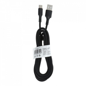 Кабел за зареждане и трансфер на данни USB A към Type-C 2.0 C279 2m черен