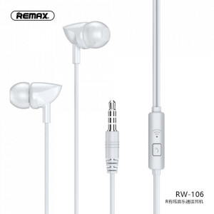 Слушалки REMax RW-106 бели