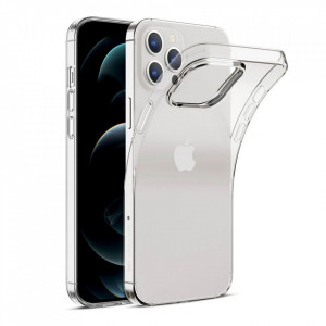 Тънък силиконов гръб 0.5mm - iPhone 13 Pro Max прозрачен