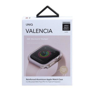 Рамка UNIQ Valencia - Apple Watch 4 / 5 44mm розово злато