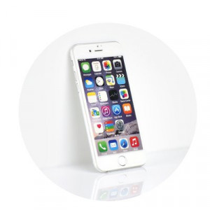 5D Full Glue закален стъклен протектор - iPhone 7 / 8 / SE 2020 бял