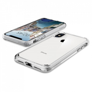 Гръб Spigen Ultra Hybrid - iPhone XS Max прозрачен