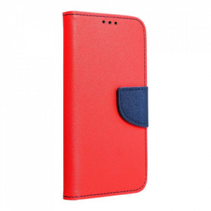 Калъф тип книга Fancy - Nokia 230 червен
