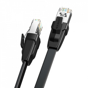 Ugreen LAN cable Ethermet Cat.8 U / FTP flat 1m (NW134) черен