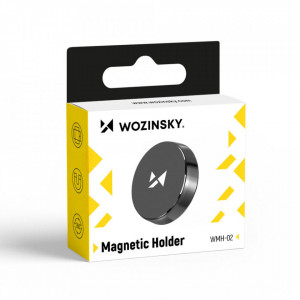 Wozinsky Self-adhesive Magnetic Car Dashboard Mount черен (WMH-02)