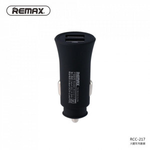 Зарядно за кола REMax ROCKET RCC217 2xUSB 2.4A черен