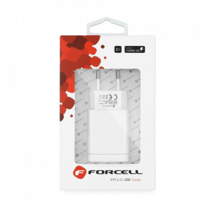 Зарядно за стена FORCELL с USB socket - 2.4A с Quick Charge 3.0 function