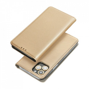 Калъф тип книга Smart - iPhone 5 / 5s / SE златен