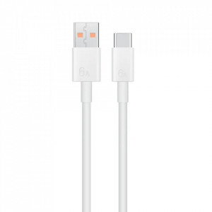Оригинален кабел с оплетка за зареждане и трансфер на данни Huawei USB A към Type-C 6A LX04072043 златен