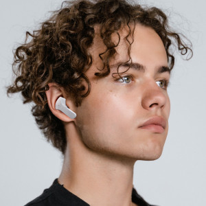 Acefast in -ear wireless headphones TWS bluetooth gray (T6 modern gray)
