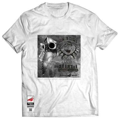 Tricou Johnny Blaze/ Killing The Classics - Cheloo / Lazar - [ Ghost White  Edition ]