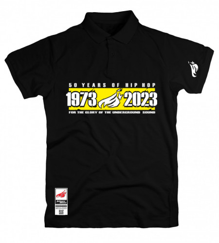 Polo T-shirt Urban Streetwear-  Big White Blaze  [ Red White ]  Edition 3