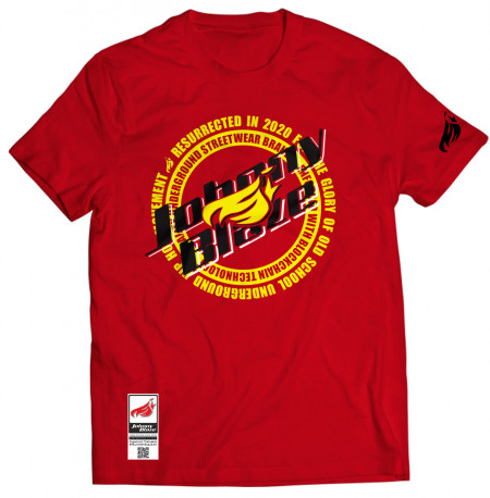 Tricou Johnny Blaze - Urban JB Resurrected in 2020 / Red Black - front