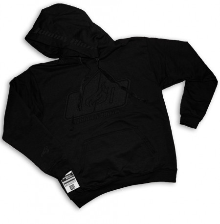 Hanorac Heavy Johnny Blaze - JB Old School is Here - Black X2 - front
